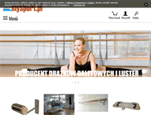 Tablet Screenshot of mysport.pl