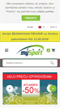 Mobile Screenshot of mysport.lv
